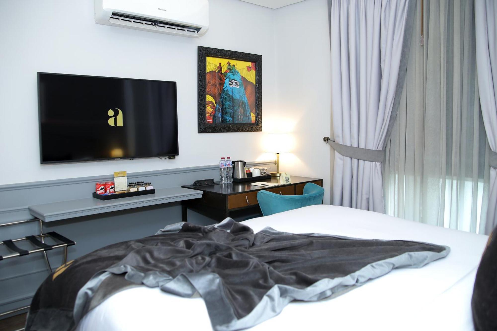 Ambiance Boutique Art Hotel Lahore Eksteriør billede A room at the hotel